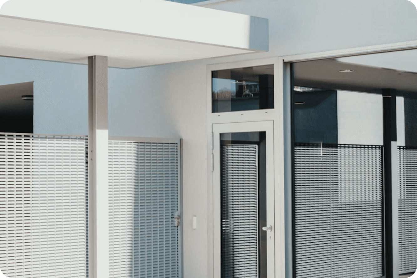 Widok na nowoczesną architekturę